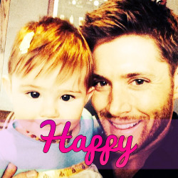 codependentsamanddean:  Happy Birthday to Jensen and Danneel's little princess!(May 30th, 2013) 