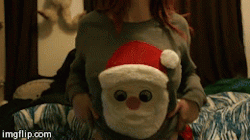  Christmassy boobs 