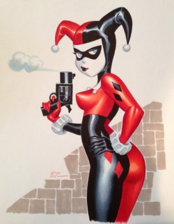 karasu87:  &ldquo;I think we can still work it out, don’t you?&quot; Harley Quinn (Harley and Ivy) Harley Quinn by Bruce Timm