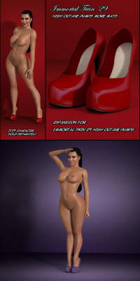  The  IT29 High Octane Pumps More Mats is an expansion for IT29 High Octane  Pumps, the glamorous signature shoes of Immortal Twin 29. It includes 34  new Firefly leather colors.   25 glossy, 5 pastels, and 4 new base colors for a total of 34 Stunning