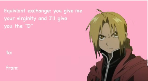 12 Hilarious Anime Valentine Day Card For Your Crush - Page 5 of 5