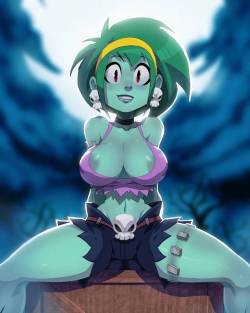 ninsegado91:  tovio-rogers:  #rottytops from the #shantae series. Drawn up for #patreon. Alternate version and psd available there soon  Very nice