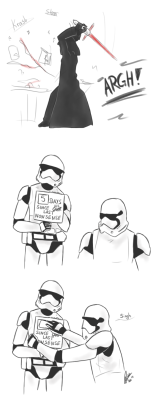 yuminica: I saw this post and had a need to draw it with the stormtroopers….So here you go : D 
