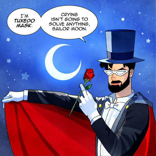 I&rsquo;m pretty sure this happens sometimes when Tuxedo Mask tries to help Sailor Moon. I mean&hellip; throwing roses can&rsquo;t be as precise as shooting bullets, right? 