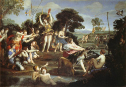Domenichino (Domenico Zampieri called il Domenichino; Bologna 1581 - Napoli 1641); Diana e le sue Ninfe (Diana and her Nymphs), 1617; oil on canvas, 320 x 225 cm; Roma, Galleria Borghese