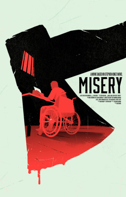 thepostermovement:  Misery by Levent Szabo