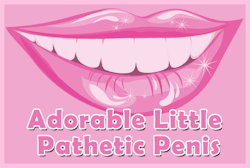  Adorable Little Pathetic PenisThis humiliation audio session is based on a request from an admirer:I think it would be super hot if you made a combo sph/tease and denial recording where you tease and tickle my adorable little penis while you laugh about