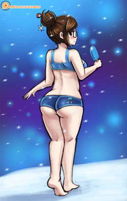 tehlumineko:  Mei’s popsicle looks yummy.  Also Mei probably has a figure like this, right? Lots of people requested for me to draw more of her, so here! :3 https://www.patreon.com/posts/5475034     I always loved the cold~ &lt;3 &lt;3 &lt;3