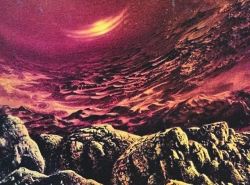 70sscifiart:    Don Dixon’s Venus, 1979