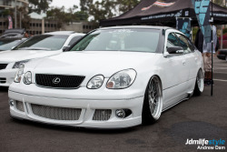 jdmlifestyle:  2GS at Slammed Society 2013 Photo By: Andrew Dam  The last GS that looked incredibly dope. The 3GS is okay, but the new one is ass.