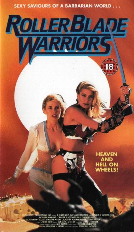 trash-fuckyou:  Roller Blade Warriors: Taken by Force (1989)   GRINDHOUSE 