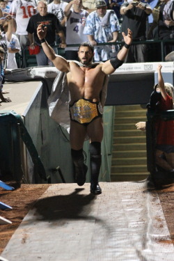 fishbulbsuplex:  TNA World Heavyweight Champion Austin Aries 