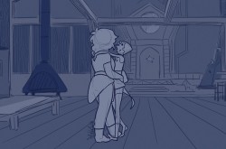 reo-coquelicot: MysteryPearl Week day 7 : Free day ~ I saved the kisses for the end ! Don’t get Pearl started on that ‘cause she’s a kissing machine. (She also loves playing with Mystery Girl’s mane and thats canon alright) 