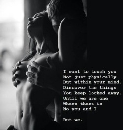 He fulfills all my wants,needs,and desires..