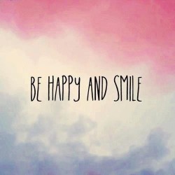Be Happy And Smile :) en We Heart It. http://weheartit.com/entry/69339145
