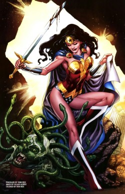extraordinarycomics:  Wonder Woman by Ivan Reis.