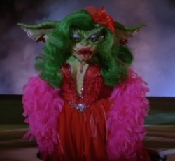 saintwestford: monkeysaysficus:  Since we’re all celebrating The Babadook as the new gay icon, let’s also take a moment to celebrate Greta, the transgender legend from Gremlins 2.   She embraced her new identity and encouraged others to follow suit,
