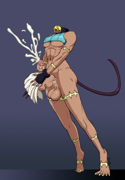 savalkas:  My original Ms. Fortune pic inspired someone to commission another. Here Nadia does what only she can do! ;) 