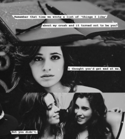 jauregal:   1/~ endless edits of camren   insp. by Trials and Tribulations. ( author: margravinel ) 
