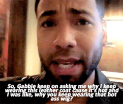 young-ahjas:  zoovien: dailyempire: Jussie and Gabby’s shenanigans: 1 || 2 || 3  LOL THE LAST ONE   Literally I am him with all my friends