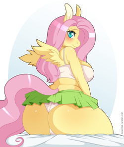 boxollie: I haven’t drawn ponies in a long time, so here’s Fluttershy. She’s probably my favourite to draw :)  &lt; |D’‘‘‘‘‘‘