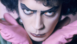 suicideblonde:  Tim Curry as Dr Frank-N-Furter in Rocky Horror Picture Show photographed by Mick Rock 