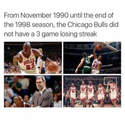 bballinspiration:The 90’s Chicago Bulls were unstopable🔥