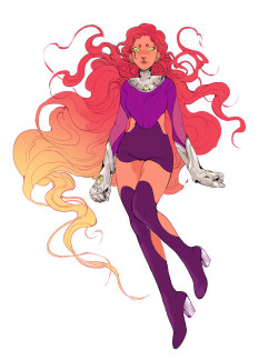 ofalldimensions:  yeah, there’s more starfire designs. there’s always more! the first set // the second set // the third set  