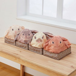cataradical:  naeril:  realgeorgecostanza:  boredpanda:    Bunny Bags From Japan That Turn Your Household Stuff Into Rabbits    OMG  B U N N Y @resistance-princess   @babblingbug @theluckymagicrabbit
