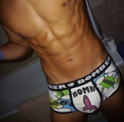 love-bunnyboy:  2hot2bstr8:  i NEED these underwear. and him♡ツ  That’s the bomb 