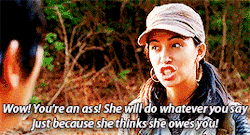 rositaas:day two of christian serratos appreciation week! favourite rosita moment = her sass in season 4