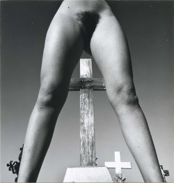 lamelancoly:  Allen A. Dutton- Symbolic nude, 1965 