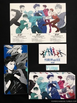 yoimerchandise: YOI x Avex Pictures 4DX Screening Event Merchandise Original Release Date:September &amp; October 2017 Featured Characters (7 Total):Viktor, Yuuri, Yuri, Otabek, Christophe, JJ, Phichit Highlights:The fall 2017 4DX screenings of the YOI