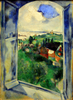 La fenetre sur l’ll de Brehat, Marc Chagall (1924)Kunsthaus Zürich  