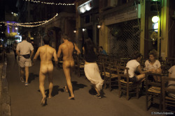 urbannudism:  Naked in the center of Thessaloniki  https://vimeo.com/74696604 photo by Elefhteria Kalpenidou more photos here http://astikosgymnismos.blogspot.gr/2013/07/blog-post_18.html 