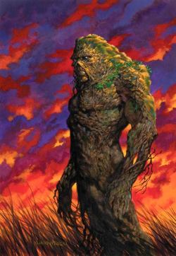 comicshistory:    ‘Swamp Thing’ art by Bernie Wrightson  