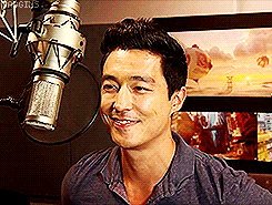 wheelr:  Daniel Henney inexplicably becomes more handsome when voicing Tadashi Hamada. 
