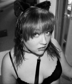girlsofmygirlfund:ohgeezchels29 with collar and lead  This shot was a submission in the hottest photo contest on the web. Follow us for daily, &amp; real girls only- competing to win one of 4 weekly prizes. Give your input! Reblog your favorites. :) &lt;3