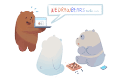 everydaylouie:  the official we bare bears crew tumblr is here!! check it out, we’ll be posting lots of fun stuff in the coming weeks