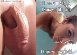 dailybabecock:Anybody know who made the captioned pic?http://dailybabecock.tumblr.com/archive
