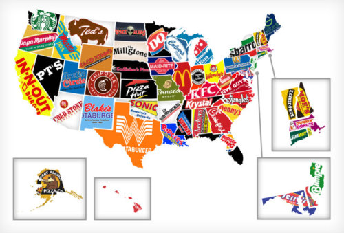 Famous brands from each state