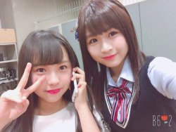 jisedai48:[Team BII, NMB48 Kenkyuusei] Muranaka Yuki, Hongou Yuzuha (07/06)