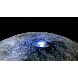 The Brightest Spot on Ceres #nasa #apod #jpl #caltech #ucla #mps #dlr #ida #ceres #dwarfplanet #dawn #spacecraft #probe #solarsystem  #space #science #astronomy