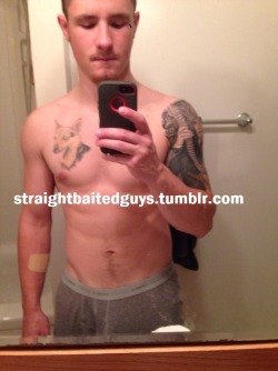 straightbaitedguys:  One of my all time favorites! He’s a 20 year old virgin country boy &amp; I love it :)Follow me for more straight baited guys!