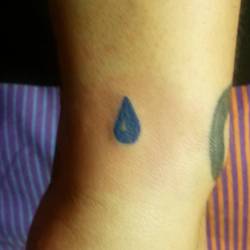 Nice lil water drop. Thanks TJ! 😊 (at Raven&rsquo;s Eye Ink)