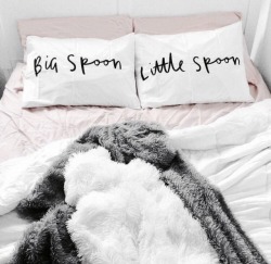I&rsquo;ll be big spoon.