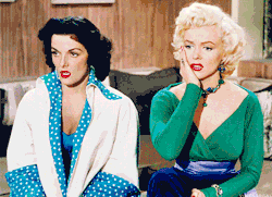  Jane Russell and Marilyn Monroe in Gentlemen Prefer Blondes (1953) 