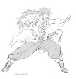 lejeanx3:  やっとヤムチャを描きました！ Finally got around to doing Yamcha! Rewards for Chiaotzu, Roshi and Yamcha this month on Patreon&gt; https://www.patreon.com/posts/yamcha-16076930  