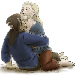 littlestsecret:  alythekitten answered your post:  Durincest doodle prompts?   some cute riding? maybe some biting! *A* Kìli biting Fìli on the neck -A-/  Read More  Oh gosh stop this is so wonderful (and sexy!) :&rsquo;)  Bless you, littlestsecret.