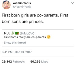 cardozzza: miseducatedmelanicmuse: CTFU at the accuracy of this.  Shittt, see a girl three years younger than her brother and she’ll be responsible for more of the household labor than him.  